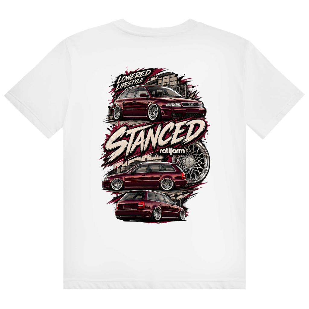 Stanced Audi - T-Shirt