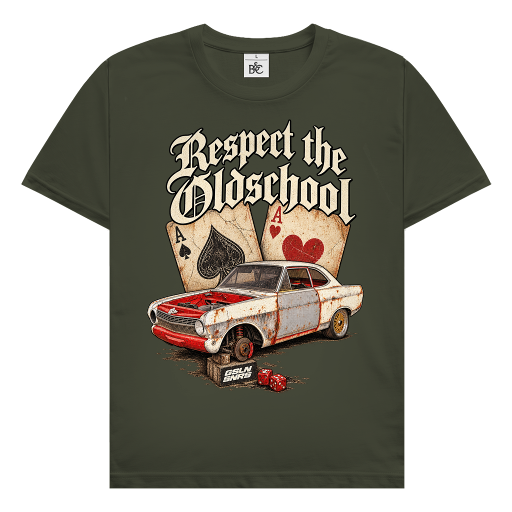 Respect The Oldschool - T-Shirt